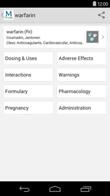 Medscape android App screenshot 1